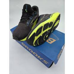 Brooks Glycerin 21 - Baskets de course - Noir et jeune - Taille 46