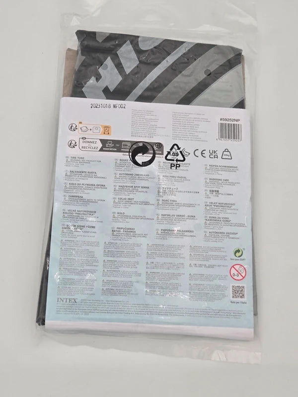 Bouée pneu gonflable Intex