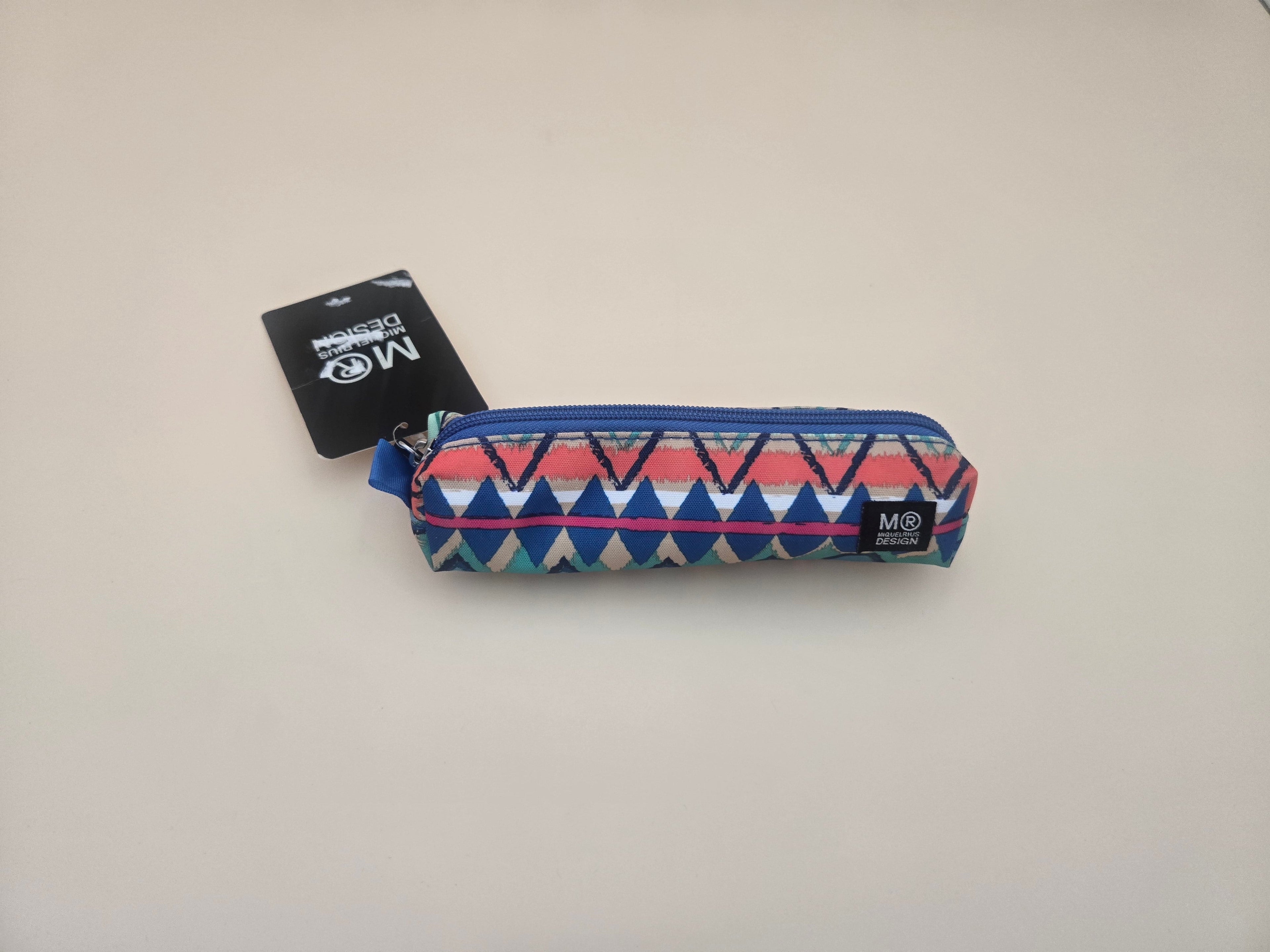 Trousse Miquelrius Design – Motif Géométrique Coloré