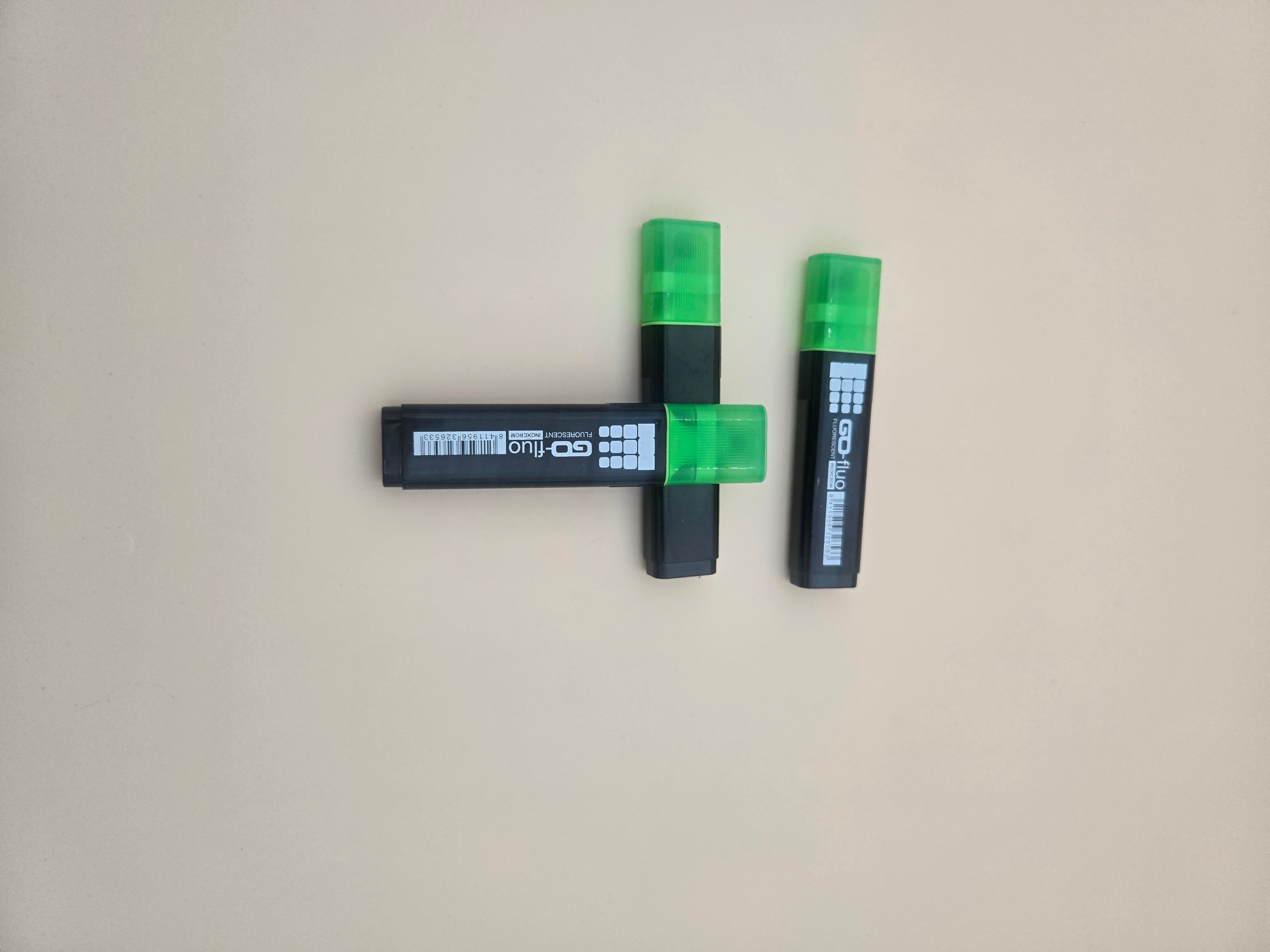 Surligneur GO-fluo Vert – Trait Large & Encre Fluorescente
