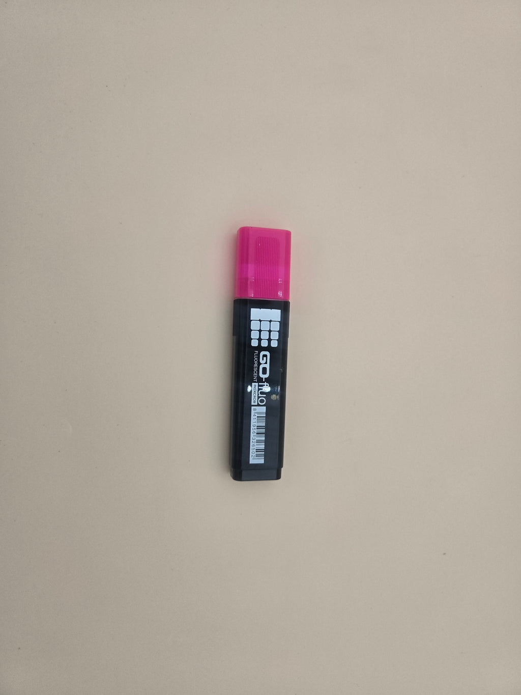 Surligneur GO-fluo Rose – Trait Large & Encre Fluorescente à l'unité