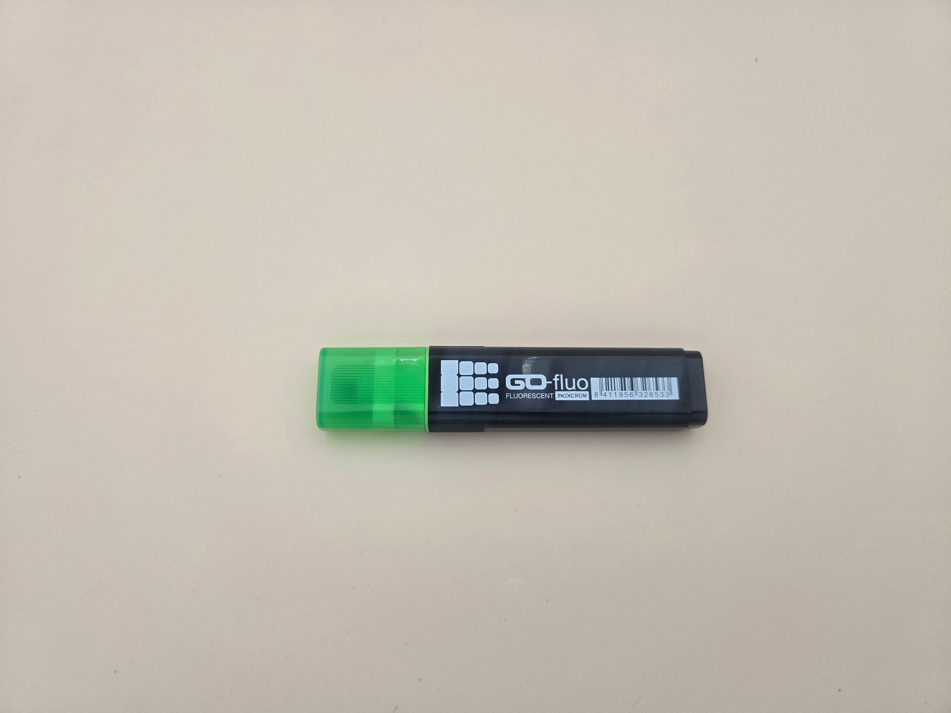 Surligneur GO-fluo Vert – Trait Large & Encre Fluorescente
