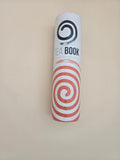 Tea Book – Carnet Original Format Roulé, Design Spirale Rouge & Blanc