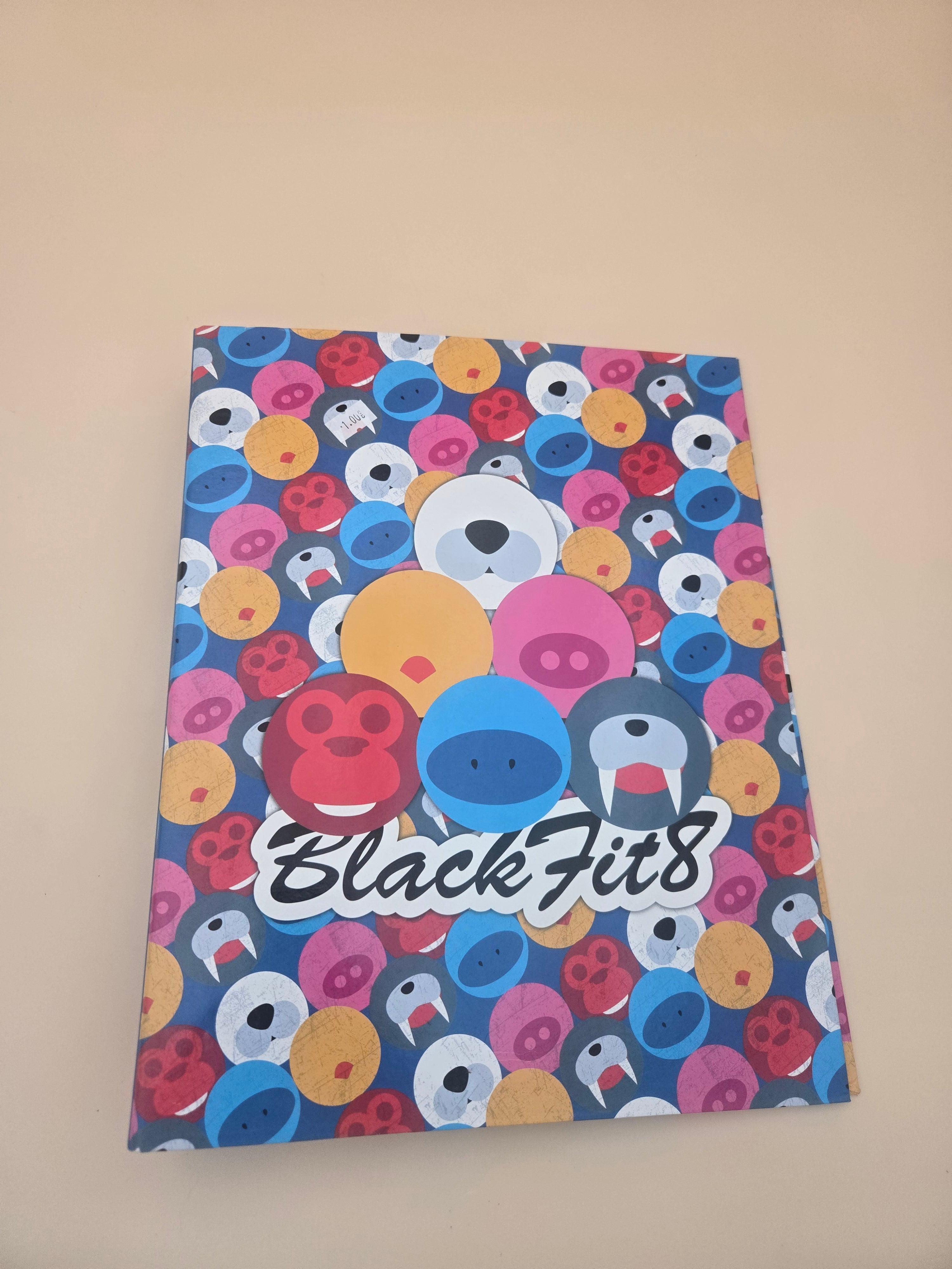 Classeur à Anneaux BlackFit8 – Animaux Cartoon Colorés