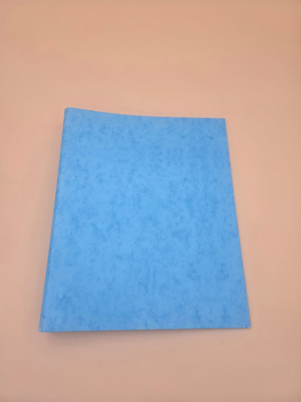 Classeur à 3 Anneaux A4 – Couverture Unie Bleu Ciel