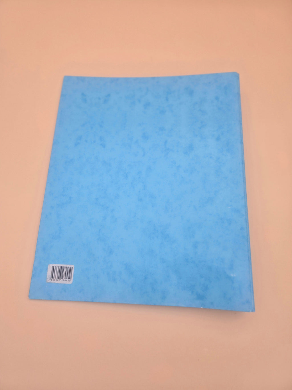 Classeur à 3 Anneaux A4 – Couverture Unie Bleu Ciel