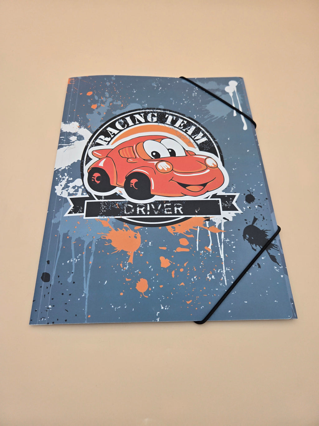 Chemise À Élastique HERMA A4 – Motif Racing Voiture Cartoon, Garçon