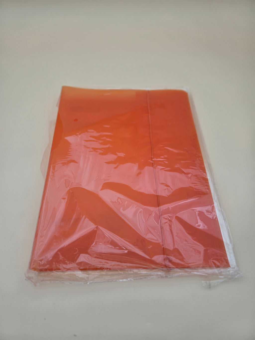 Chemise À Rabats Plastifiée A4 – Orange, Protection Documents
