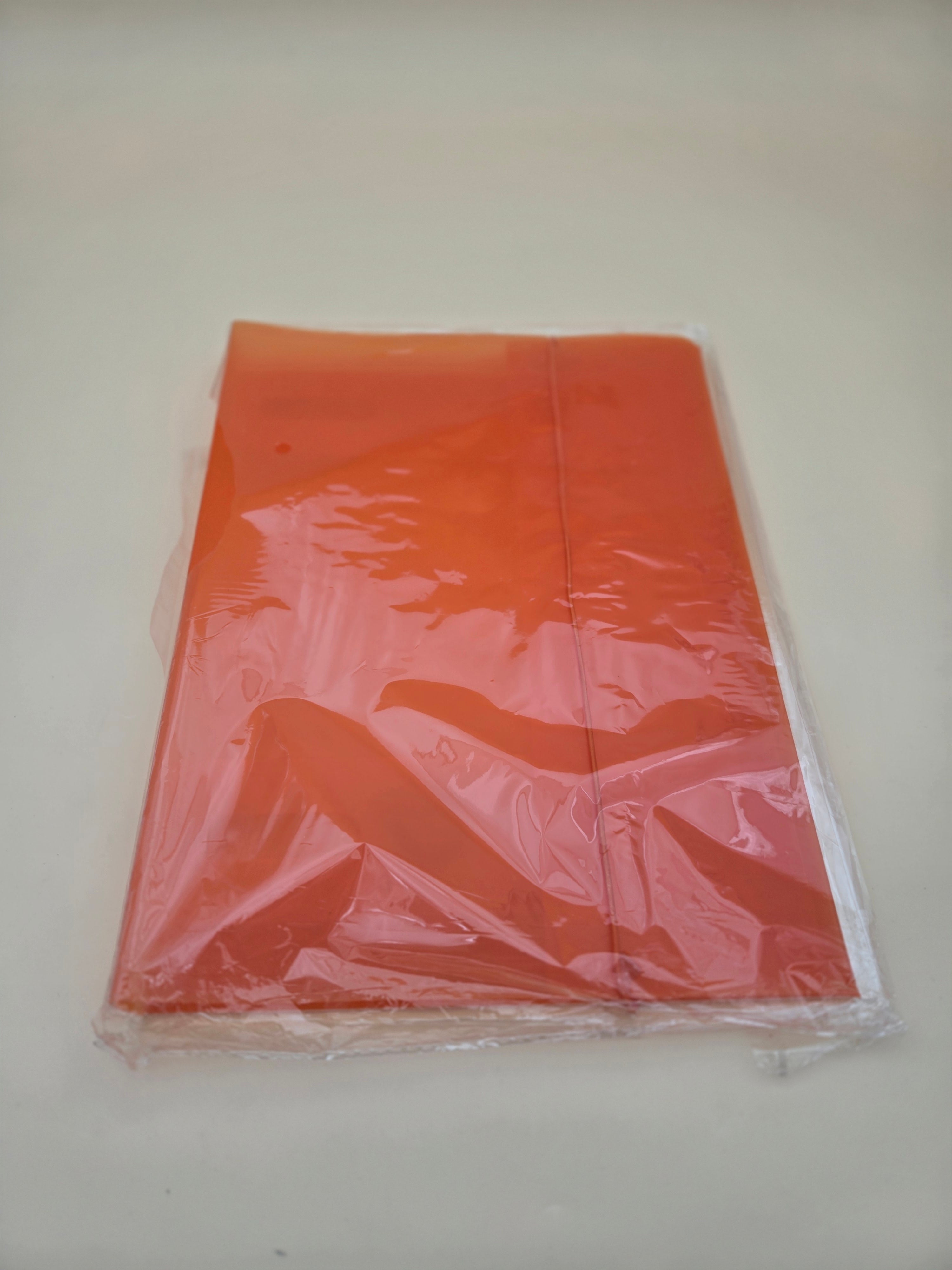 Chemise À Rabats Plastifiée A4 – Orange, Protection Documents