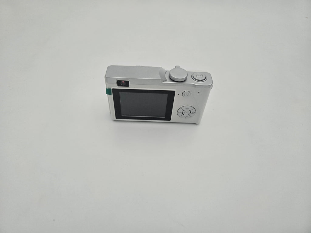 Appareil photo numérique compact à écran rabattable 180° - Vert, 32 Go
