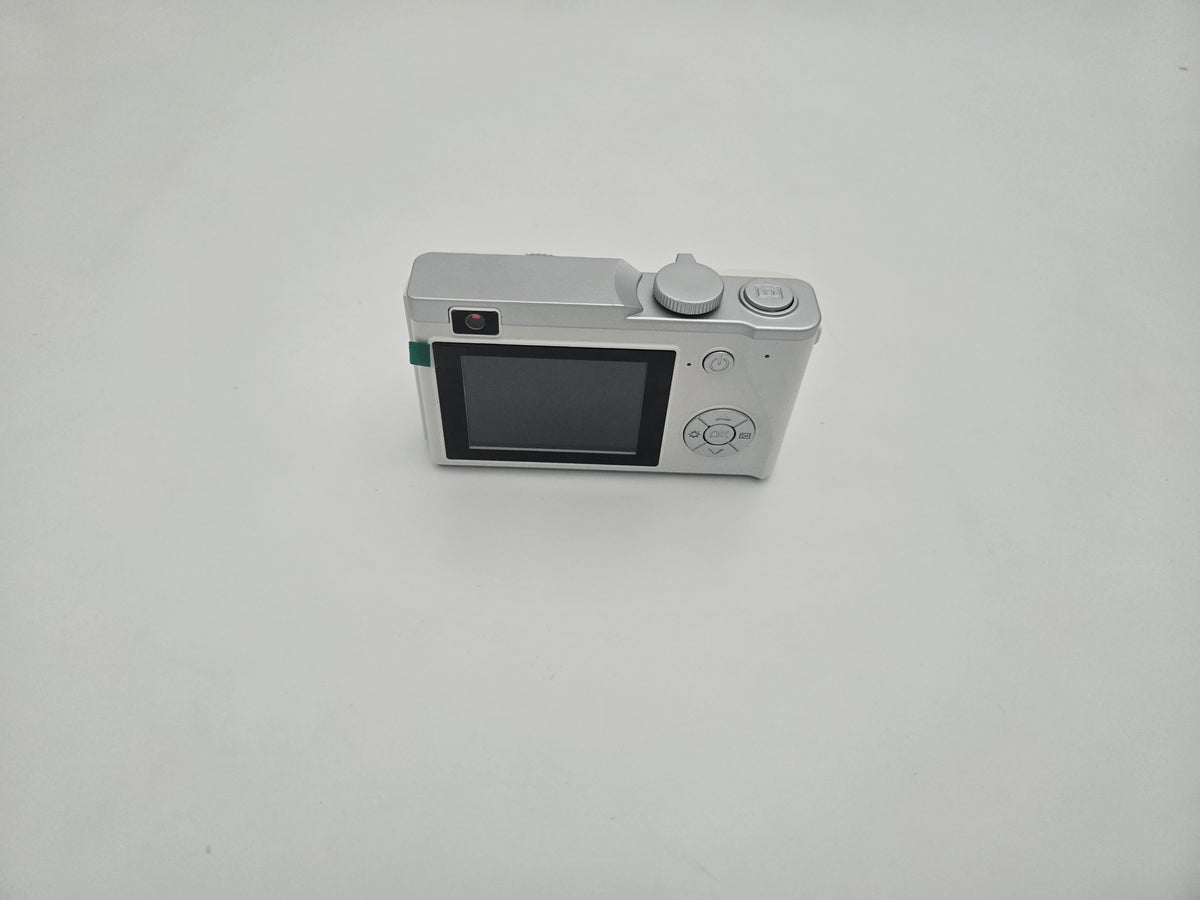 Appareil photo numérique compact à écran rabattable 180° - Vert, 32 Go