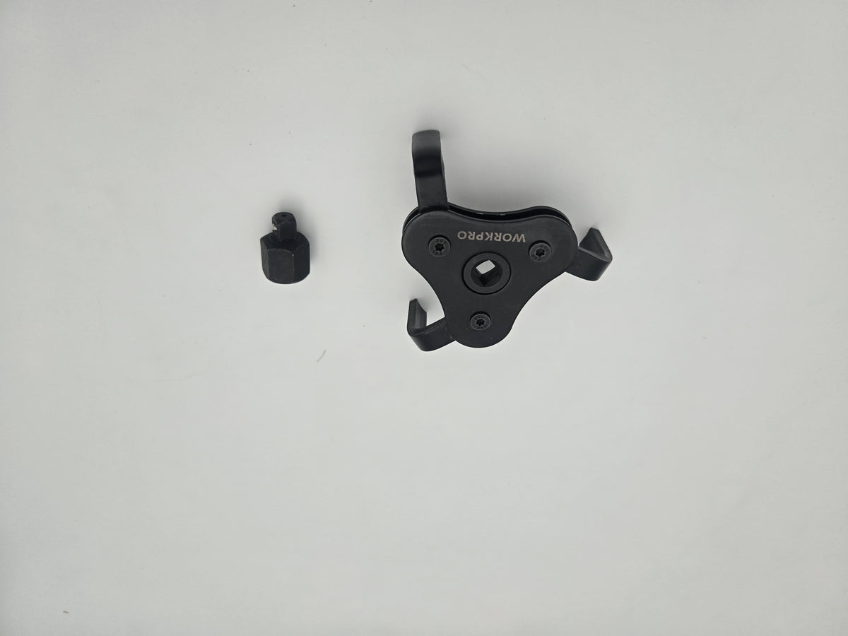 Clé universelle 3 griffes filtre à huile WORKPRO W114148AU — vidange auto moto