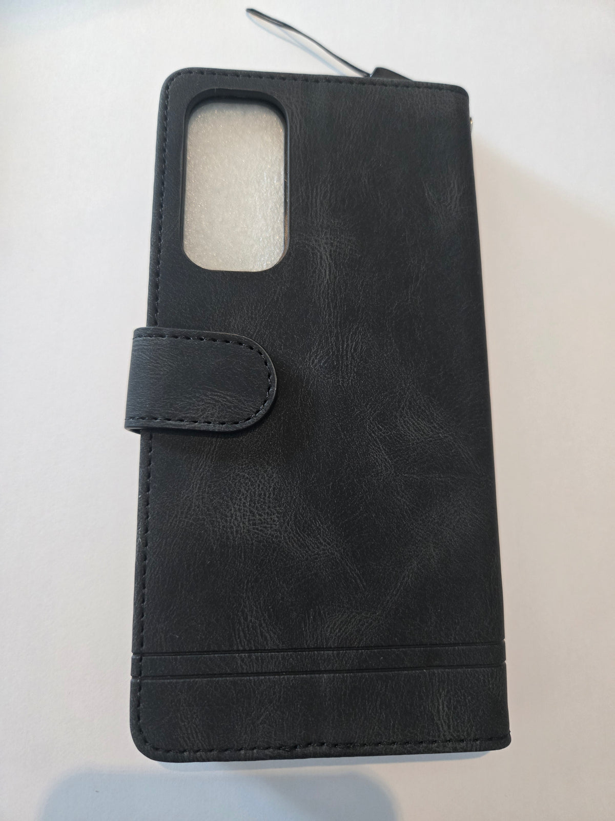 Étui portefeuille noir pour Samsung Galaxy M35