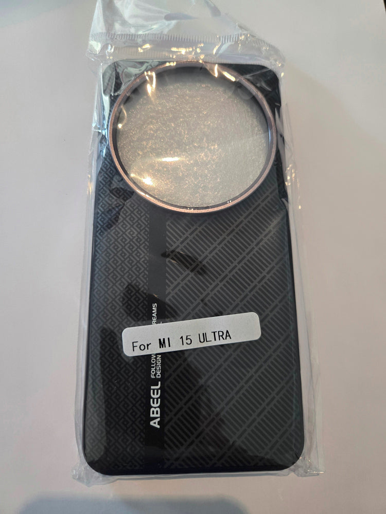 Coque noire ABEEL pour Xiaomi 15 Ultra