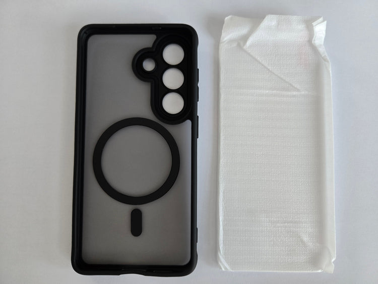 Coque + verre de protection pour Samsung Galaxy S26