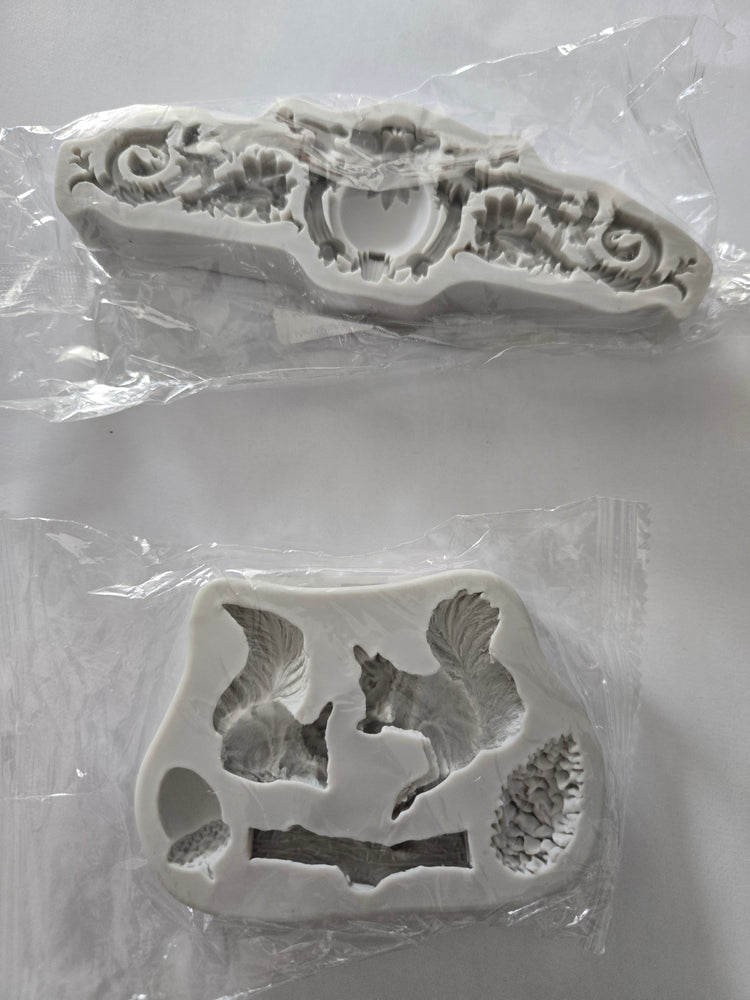 4 Moules à pâtisserie en silicone