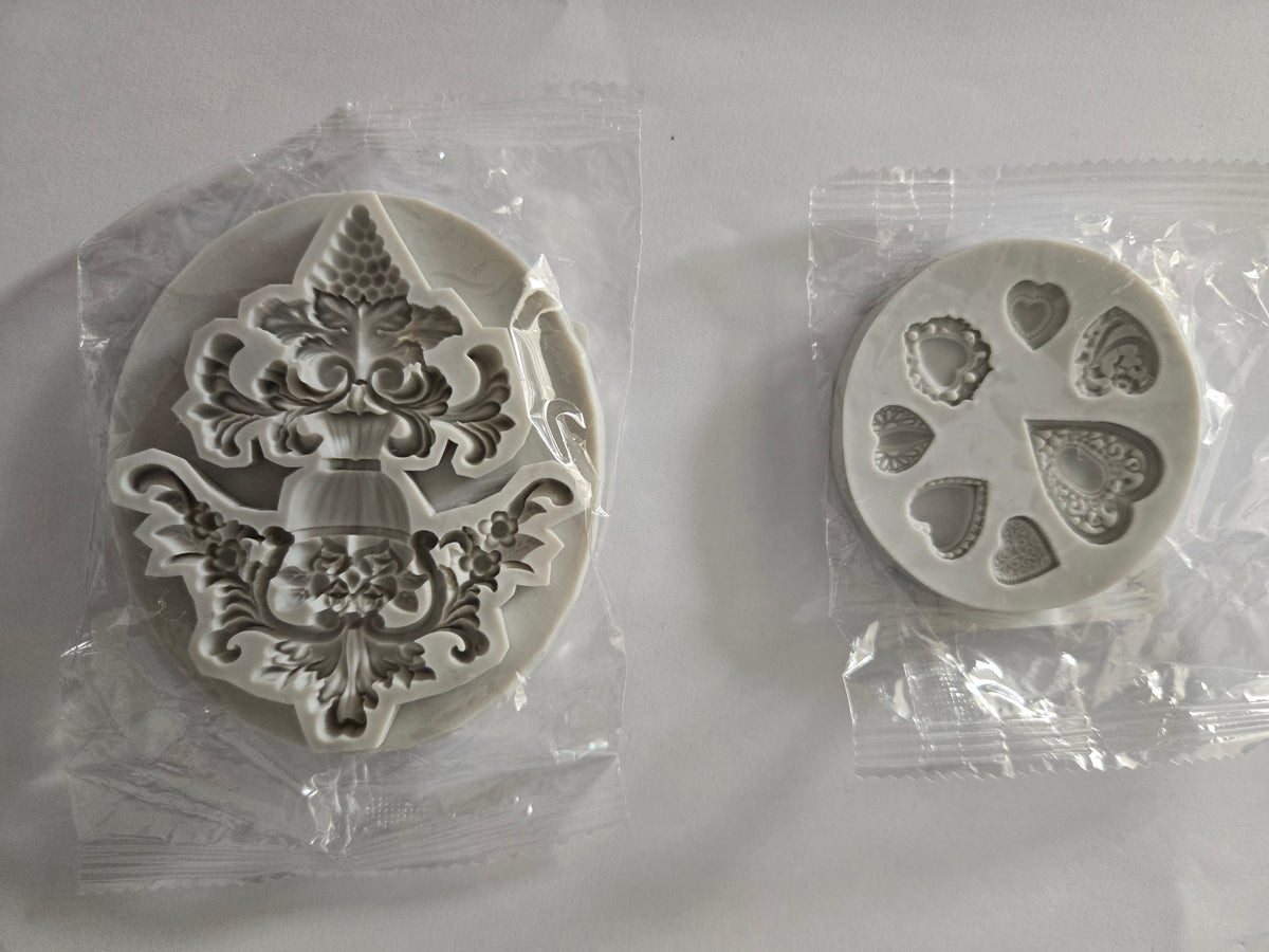 4 Moules à pâtisserie en silicone
