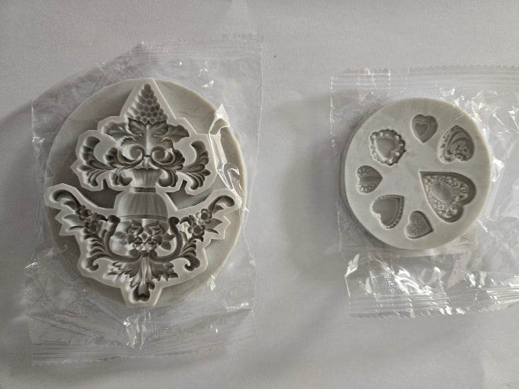 4 Moules à pâtisserie en silicone
