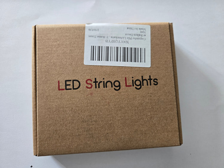 Guirlande lumineuse LED à motifs champignons