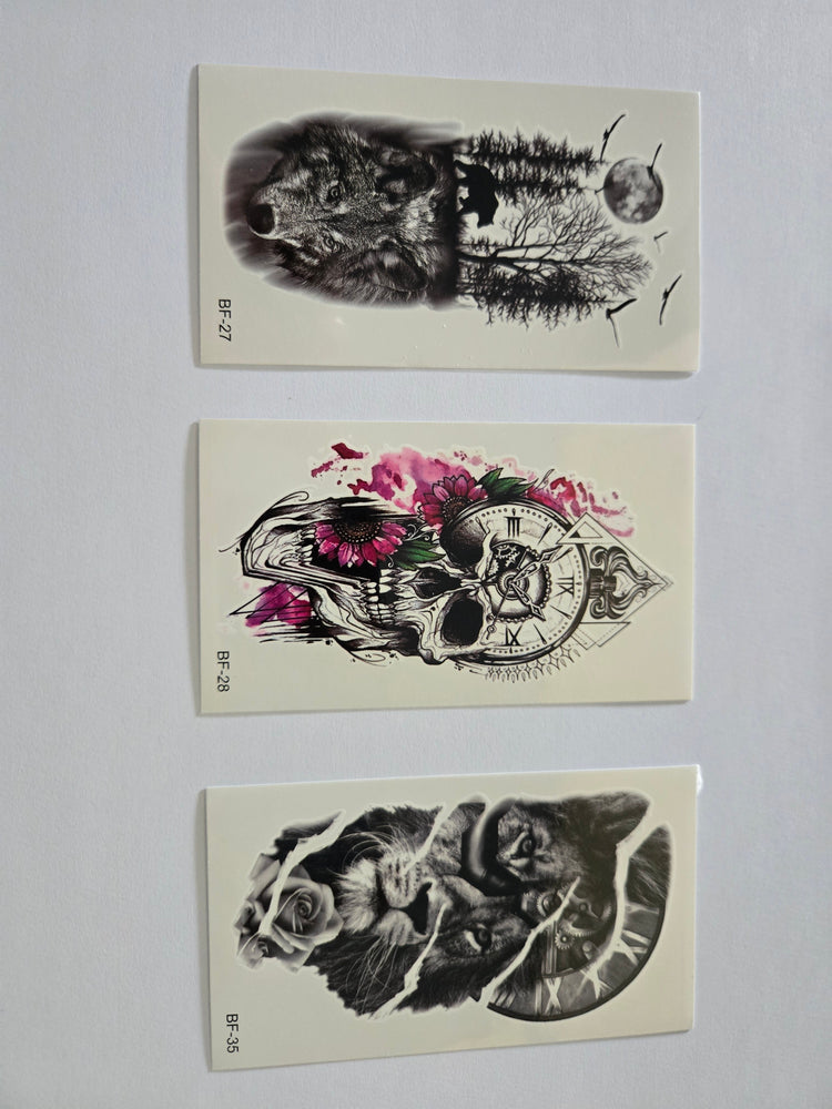 Kit de tatouages temporaires