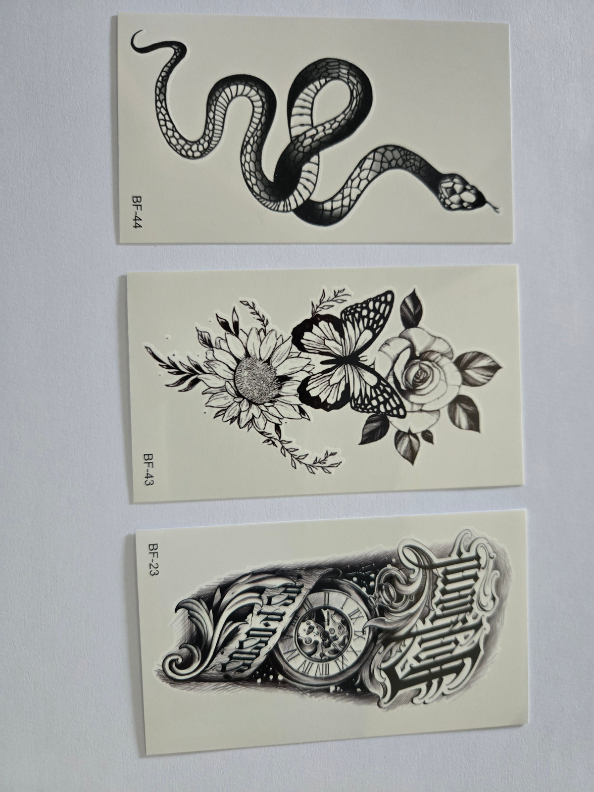 Kit de tatouages temporaires