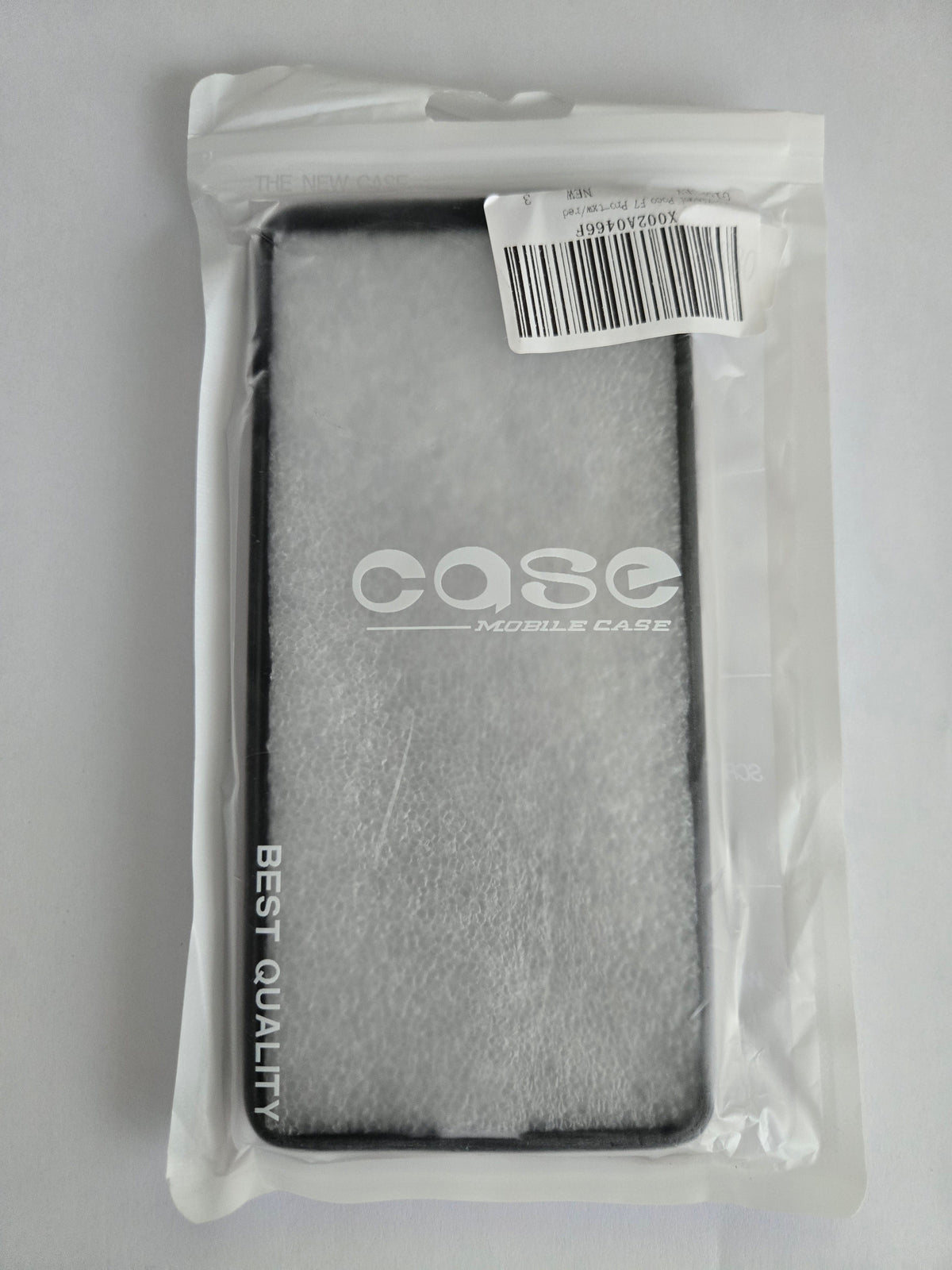Coque pour Xiaomi POCO F7 noire et rouge – motif effet carbone