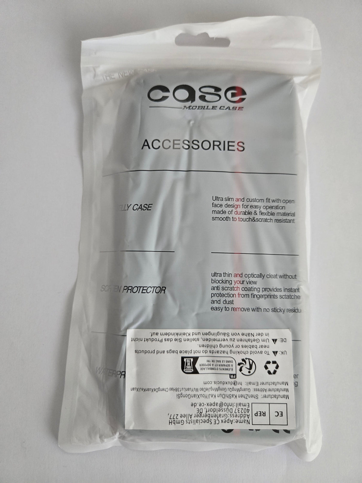 Coque pour Xiaomi POCO F7 noire et rouge – motif effet carbone