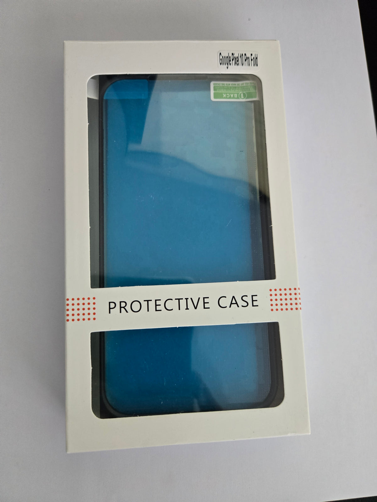 Coque noire pour Google Pixel 10 Pro Fold + verre de protection