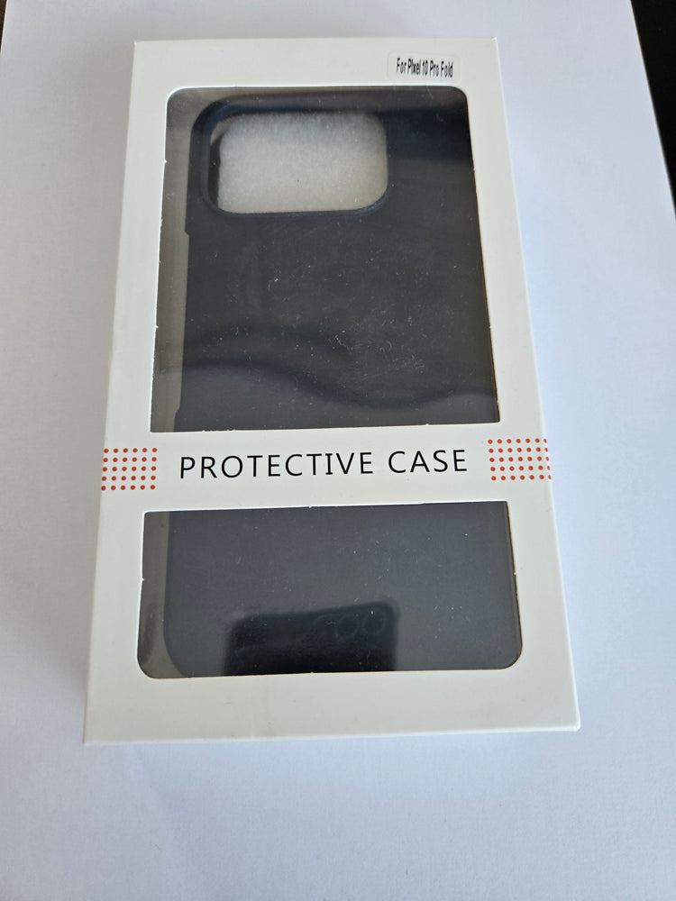 Coque bleue pour Google Pixel 10 Pro Fold + verre de protection