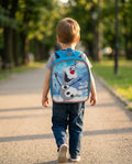 Sac à dos enfant Olaf « Snow is Fun » Bleu et orange