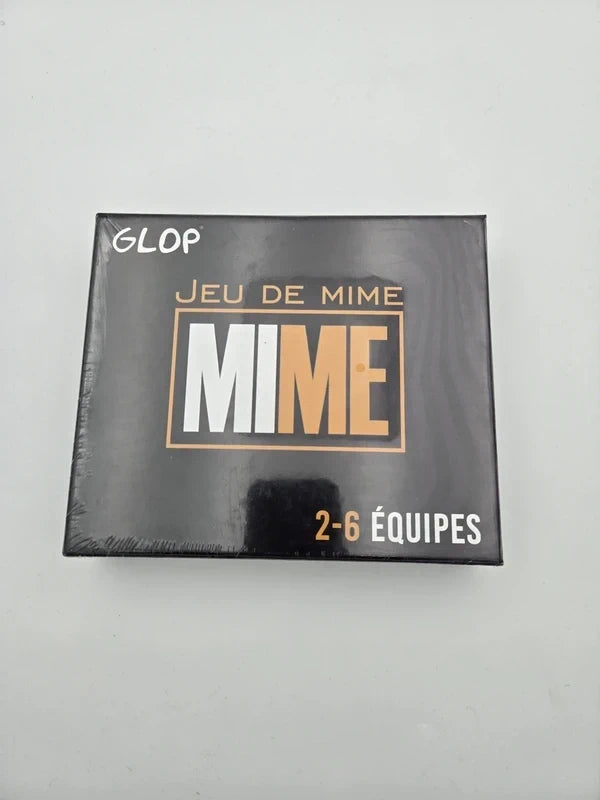 Glop jeu de mime - Neuf
