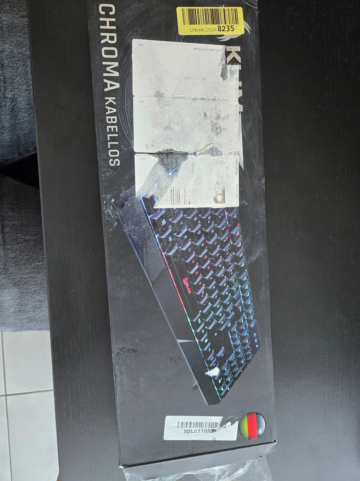 Clavier sans Fil Gaming Qwertz , Rétroéclairage RGB