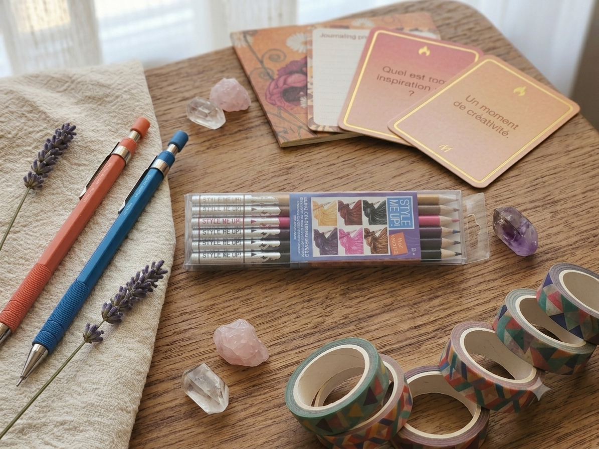 Set de Crayons de Couleur Style Me Up! – Tons Chair & Portraits
