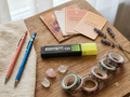 Surligneur GO-fluo Jaune – Trait Large & Encre Fluorescente à l'unité