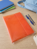 Chemise À Rabats Plastifiée A4 – Orange, Protection Documents
